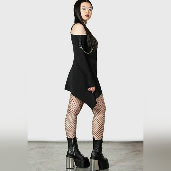 Killstar Pleasure & Chains Dress - Picture 2 of 7